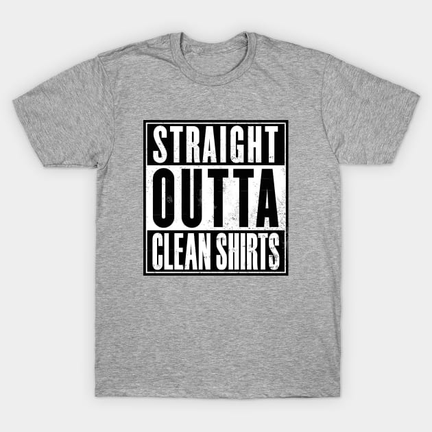 Straight Outta Clean Shirts T-Shirt by marengo